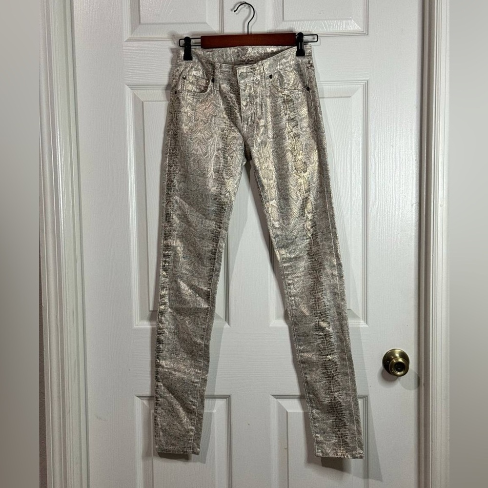 Denim & Supply Ralph Lauren Snake Print Style Skinny Jeans Women's 27/32